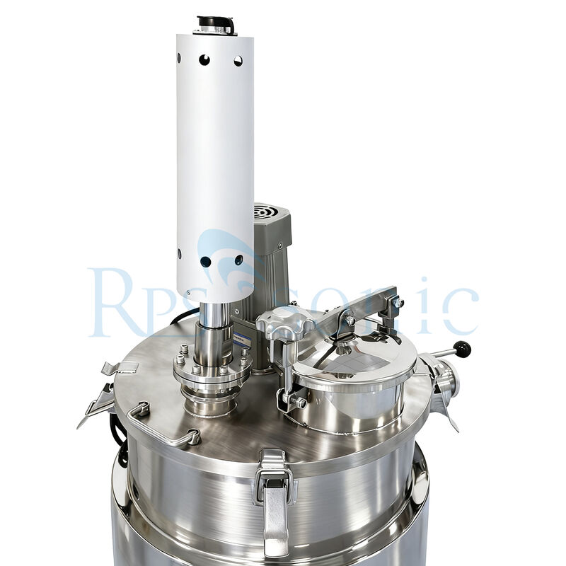 Ultrasonic mixing extraction homogenizer machine for cosmetic industry with 30L Jacketed stainless steel tank